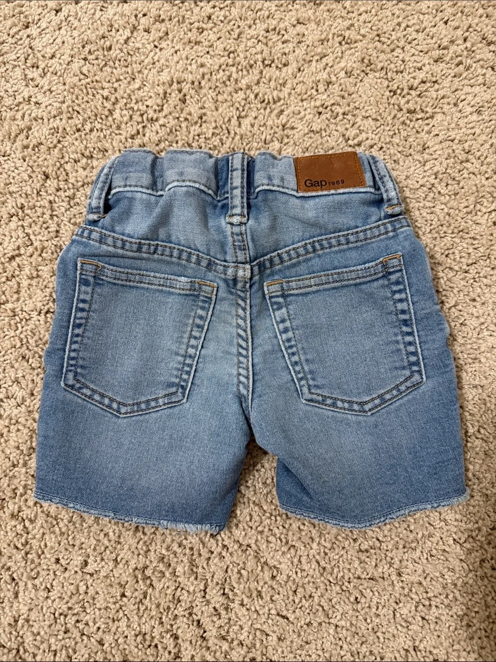 GAP Light Blue Denim Shorts for Kids